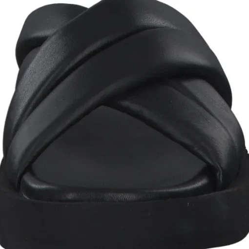 s. Oliver 27207, Plateau-Pantoletten, Damen, black