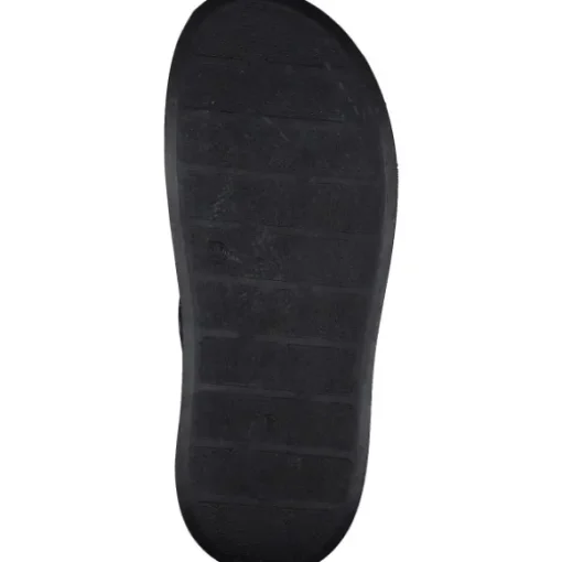 s. Oliver 27207, Plateau-Pantoletten, Damen, black