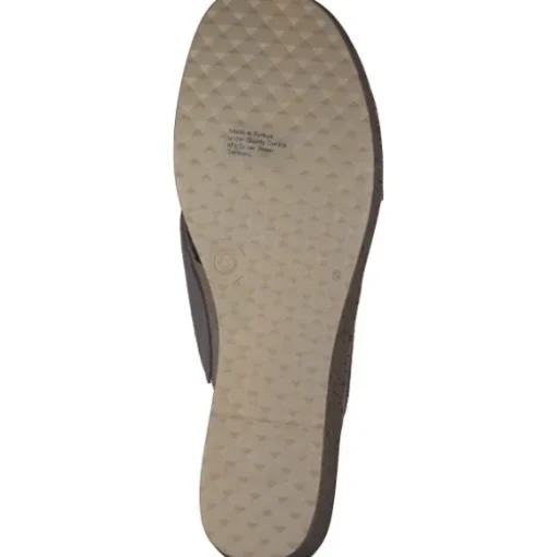s. Oliver 27212, Plateau-Pantoletten, Damen, taupe