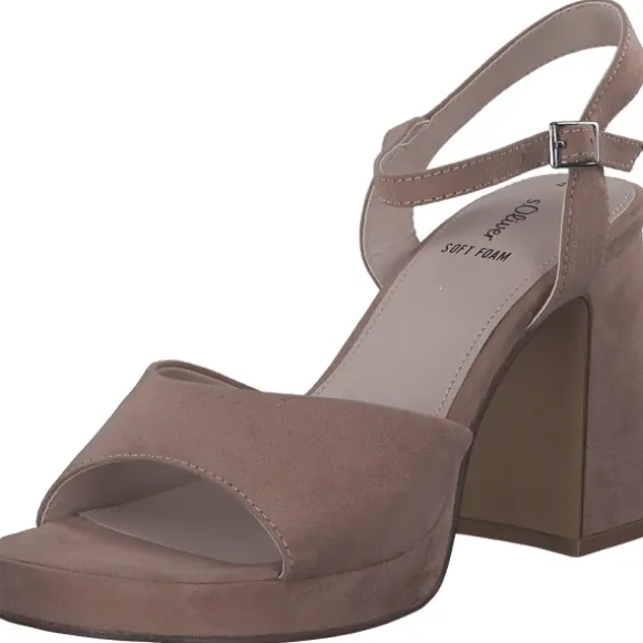 s. Oliver 28319, Plateau-Sandaletten, Damen, ROSE