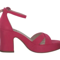s. Oliver 28318, Plateau-Sandaletten, Damen, FUXIA