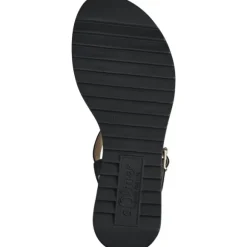 s. Oliver 28708-42, Plateau-Sandaletten, Damen, black