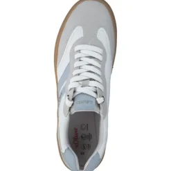 s. Oliver 23652, Schnürschuhe, Damen, white/blue