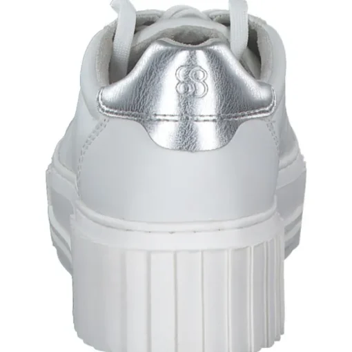 s. Oliver 5-23601-41/1A0, Schnürschuhe, Damen, Weiß (White)