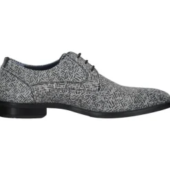 Shoes Unlimited 911 K2 0982B, Klassische Halbschuhe, Herren, weiß schwarz