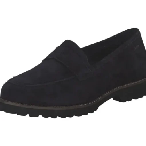 Sioux 65409 Meredith-709-H, Mokassins, Damen, Blau