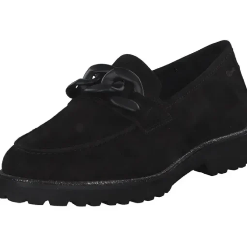 Sioux Meredith 7169, Mokassins, Damen, schwarz