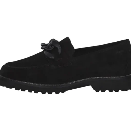 Sioux Meredith 7169, Mokassins, Damen, schwarz