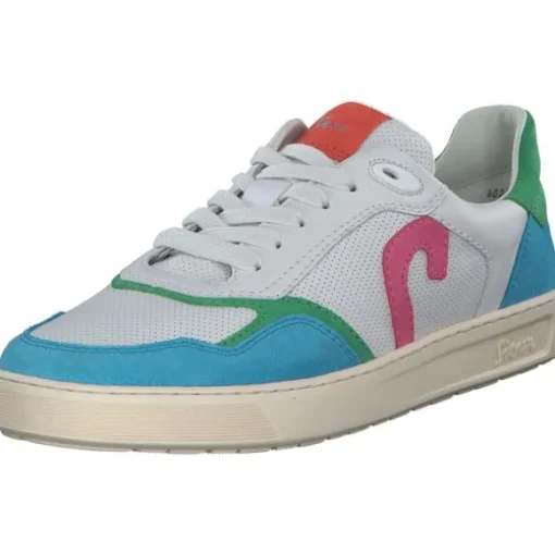 Sioux Tedroso 4023, Schnürschuhe, Damen, turquesa/snow/agave