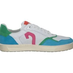 Sioux Tedroso 4023, Schnürschuhe, Damen, turquesa/snow/agave