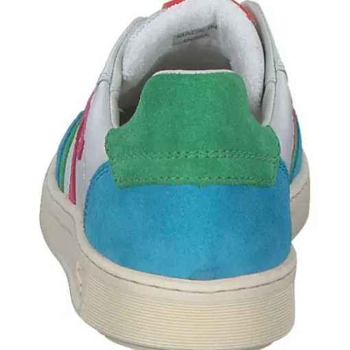 Sioux Tedroso 4023, Schnürschuhe, Damen, turquesa/snow/agave