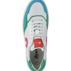 Sioux Tedroso 4023, Schnürschuhe, Damen, turquesa/snow/agave