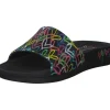 Skechers 111327, Badelatschen, Damen, Schwarz