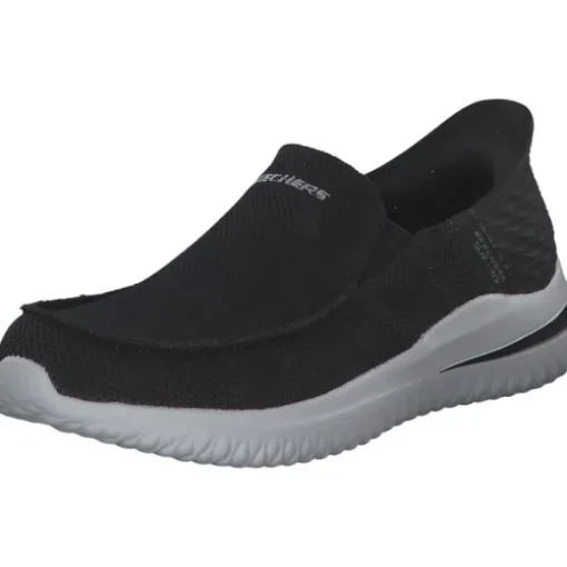 Skechers 210604 BLK Delson 3.0 Slip ins, Slipper, Herren, Schwarz