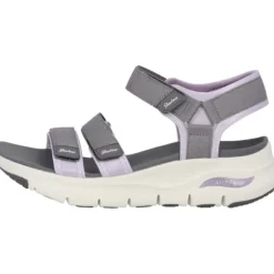 Skechers 119305, Keilsandaletten, Damen, Grau