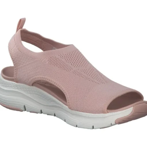 Skechers 119236, Keilsandaletten, Damen, blush