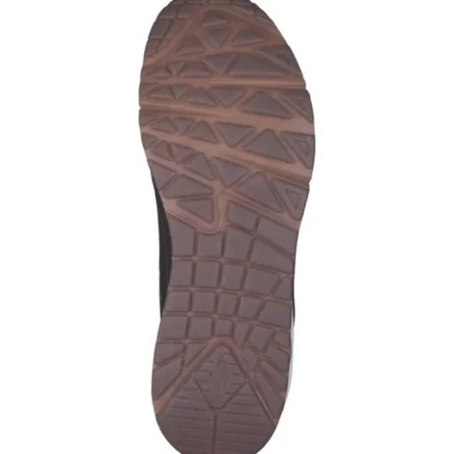 Skechers 73691 PEW Uno, Schnürschuhe, Damen, pewter