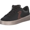 Skechers 185170, Schnürschuhe, Damen, BLACK / BROWN TRIM