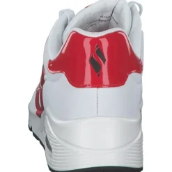 Skechers 177965, Schnürschuhe, Damen, white/red