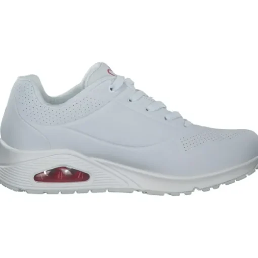 Skechers 177980, Schnürschuhe, Damen, white/red