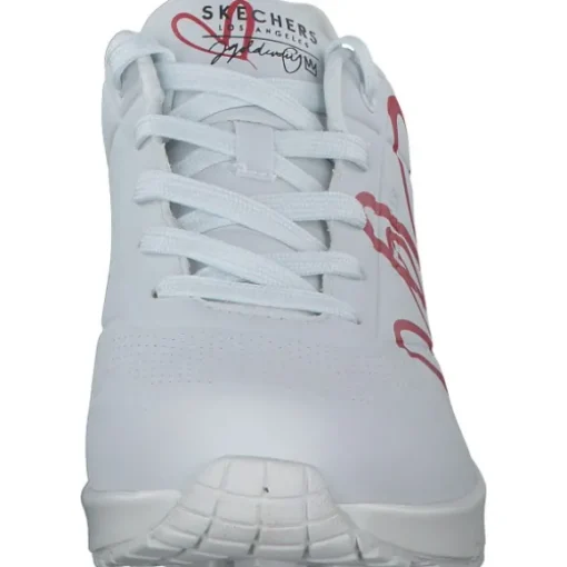Skechers 177980, Schnürschuhe, Damen, white/red