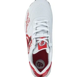 Skechers 177965, Schnürschuhe, Damen, white/red