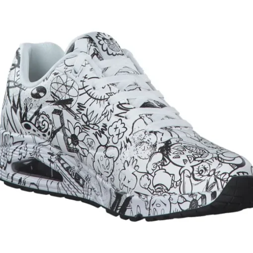 Skechers 177972, Schnürschuhe, Damen, Weiß
