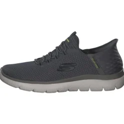 Skechers 232457, Slip-On-Sneaker, Herren, Grau