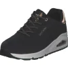 Skechers 155196, Sneakers Low, Damen, Schwarz