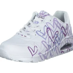 Skechers 155507, Sneakers Low, Damen, Weiß