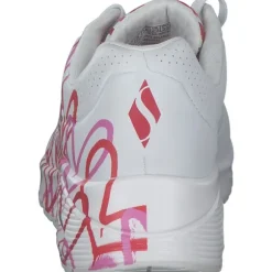 Skechers 155507, Sneakers Low, Damen, WRPK white/red/pink