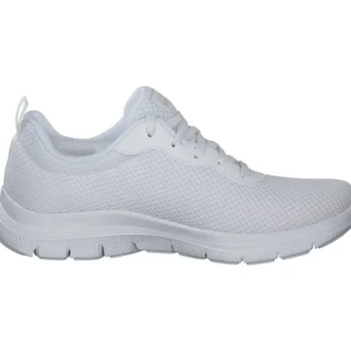 Skechers 149303, Sneakers Low, Damen, WHT Weiß