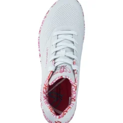 Skechers 155506, Sneakers Low, Damen, WRPK white/red/pink