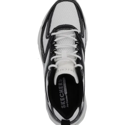 Skechers 177425, Sneakers Low, Damen, weiß schwarz