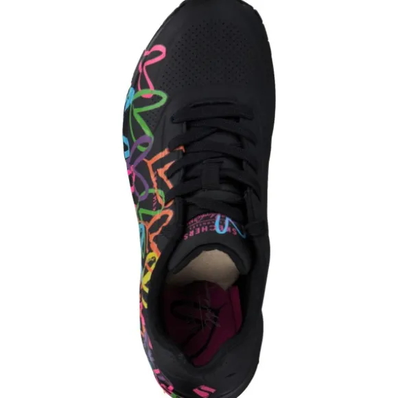 Skechers 177981, Sneakers Low, Damen, schwarz