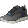 Skechers 232399, Sneakers Low, Herren, Grau/Orange