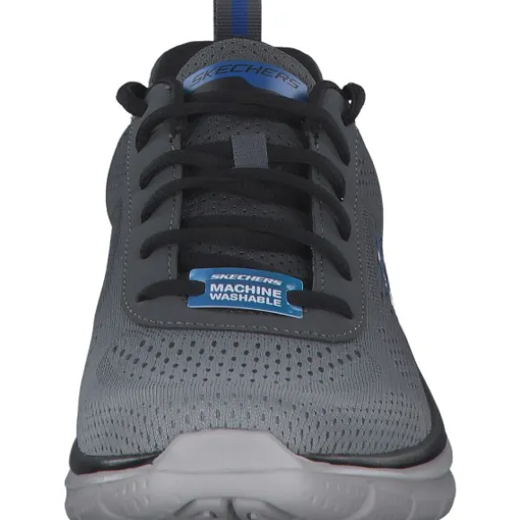 Skechers 232399, Sneakers Low, Herren, Grau/Blau