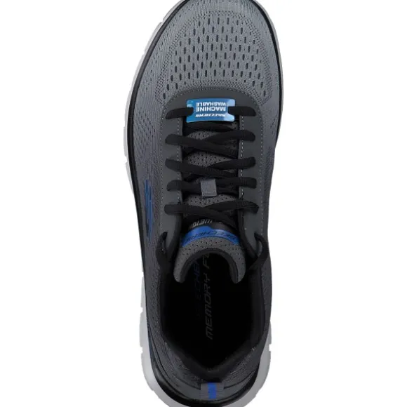 Skechers 232399, Sneakers Low, Herren, Grau/Blau