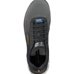 Skechers 232399, Sneakers Low, Herren, Grau/Orange
