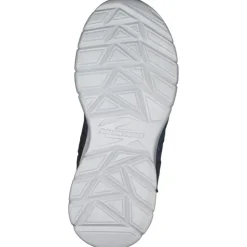Skechers 90553, Sneakers Low, Kinder, Blau (Blau/Grün)