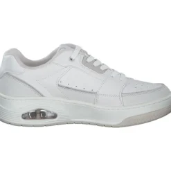 Skechers 177710 WHT Uno Courted Style, Schnürschuhe, Damen, Weiß