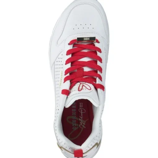 Skechers 177991 WRD Uno Lone Hearted, Schnürschuhe, Damen, White