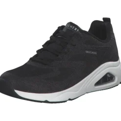 Skechers 177411-BLK TRES AIR UNO-GLIT AIRY, Schnürschuhe, Damen, BLACK GLITTER