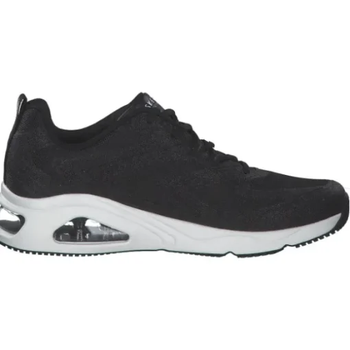 Skechers 177411-BLK TRES AIR UNO-GLIT AIRY, Schnürschuhe, Damen, BLACK GLITTER