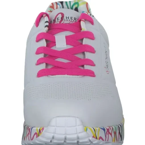 Skechers 314976L , Schnürschuhe, Damen, WEIß