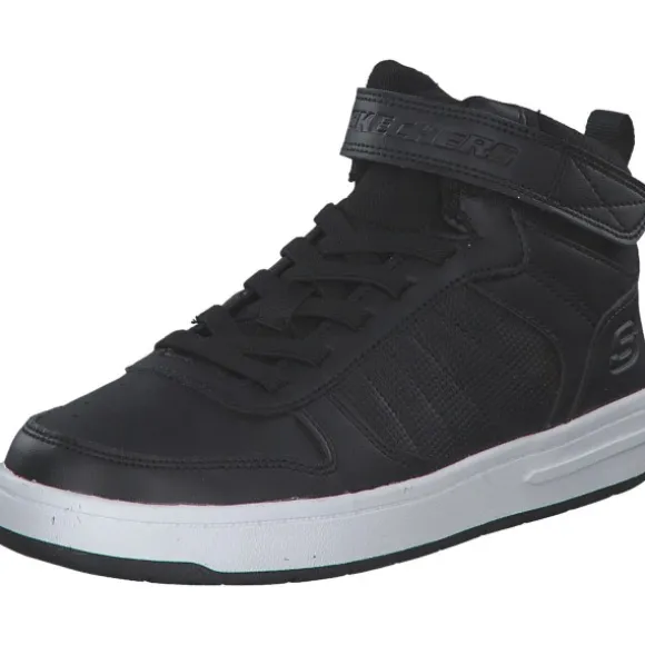 Skechers 405633L BKW Smooth Street, Stiefel, Kinder, Schwarz