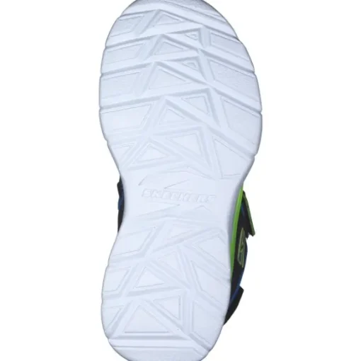 Skechers 90558L, Sandaletten, Kinder, black/blue/royal & lime