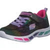 Skechers 10959L, Sneakers Low, Kinder, Schwarz (BKMT)
