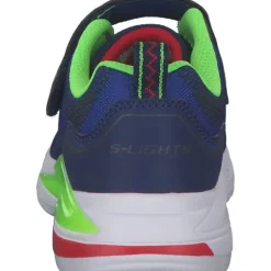 Skechers 401660L, Sneakers Low, Kinder, navy/lime/red