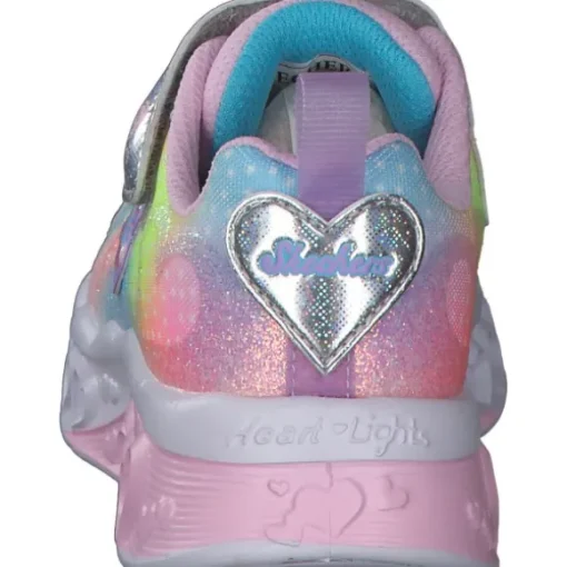 Skechers 302315L, Sneakers Low, Kinder, silver Mesh/multi